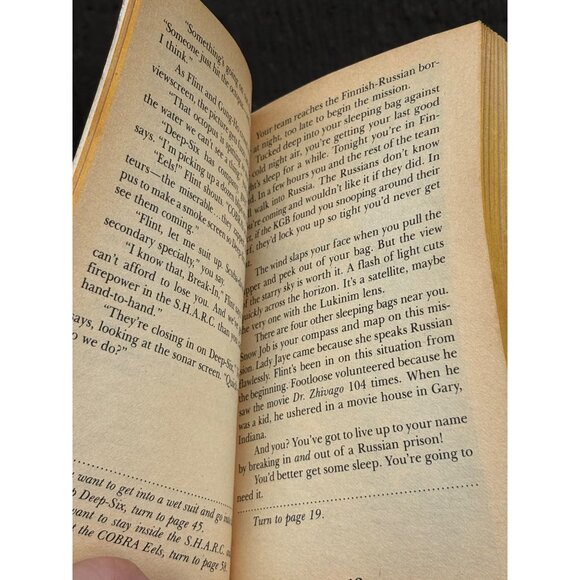 G.I. Joe Operation: Death-Ray Vintage Paperback Book Find Your Fate 1st Edition - Picture 9 of 10